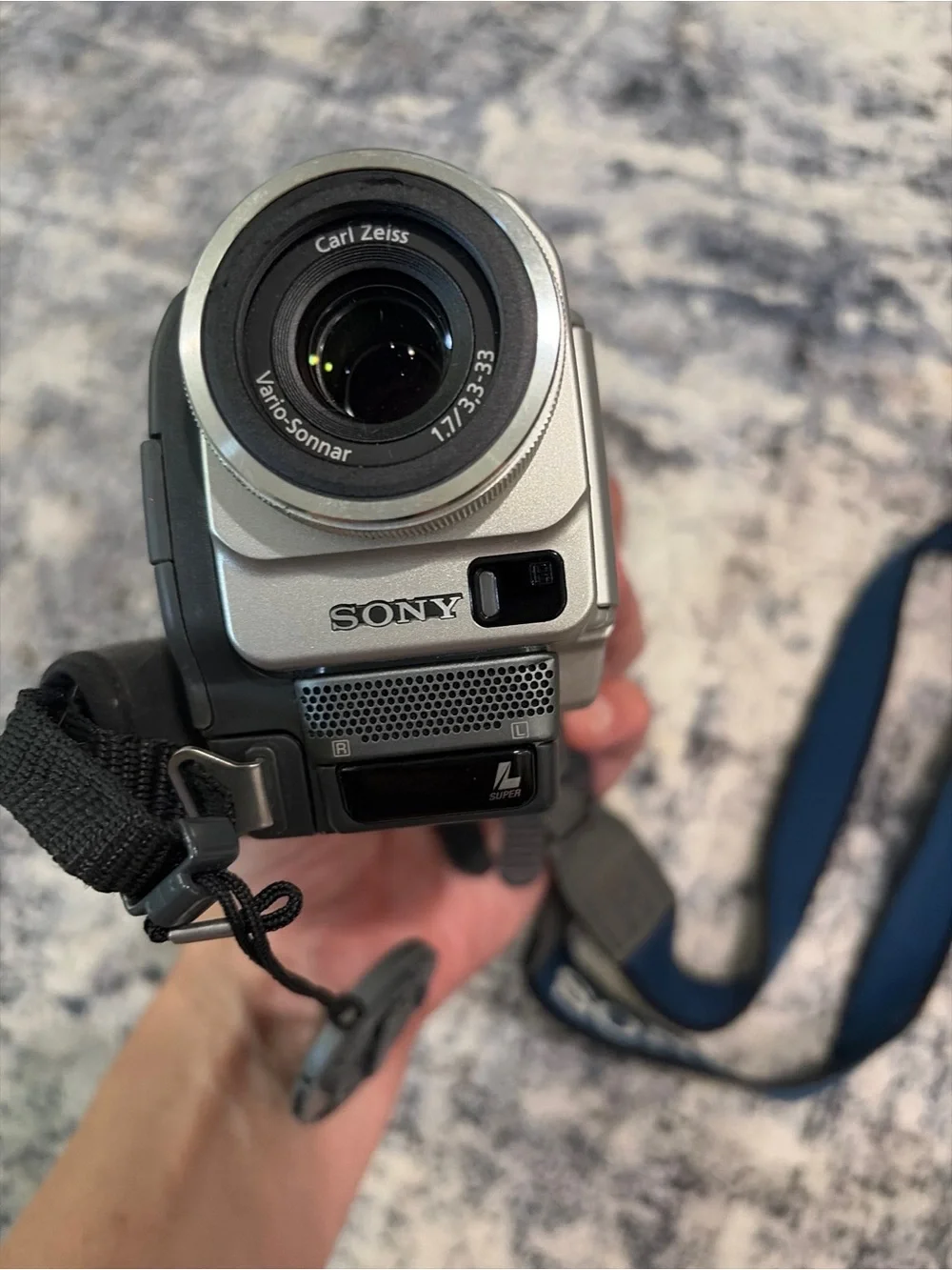 Sony Handycam DCR-TRV11 MiniDV Digital Video Camera - Silver (Untested For Parts